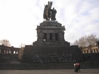 Koblenz - Kaiser Wilhelm Denkmal am Deutschen Eck