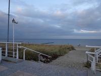 Blick auf den Strand von Kühlungsborn/West