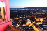 Jena - Blick vom Jentower ins Saaletal