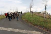 Neujahrswanderung in Jena-Lobeda - auf den Lobdeburg-Tunnel