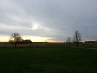 025 Umgebung bei Sonnenuntergang