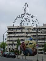 Kunstwerk über den Berliner Dom