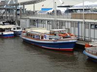 die Barkasse Hedi, mit der wir eine Hafenrundfahrt machten