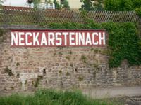 Ankunft in Neckarsteinach