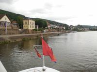 Ankunft in Neckarsteinach