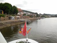 Ankunft in Neckarsteinach