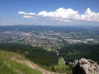 Blick auf die Stadt Liberec