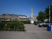 Konstanz, Blick auf den Bahnhofsturm