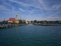 Die Anlegestelle von Wasserburg