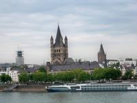 Blick zur Altstadt, Köln