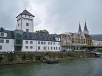 Schiffsanleger an der Mosel, Koblenz