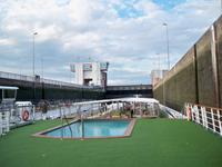 In der Schleuse Iffezheim