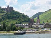Bacharach mit Burg Stahleck