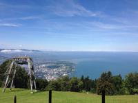 Blick vom Pfänder auf Bregenz