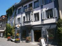 Straßenszene in Stein am Rhein