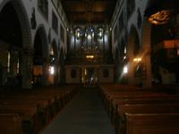 Konstanz, Stephanskirche, Blick auf die Orgel 