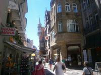 Straßenszene von Konstanz