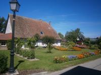 Niederzell, Wohnhaus mit schöner Gartengestaltung