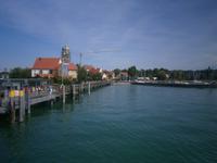 Erste Anlegestelle auf der Fahrt nach Friedrichshafen, Wasserburg