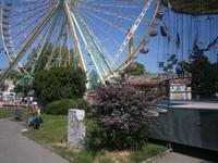 Friedrichshafen, Rummel in Hafennähe anl. des 