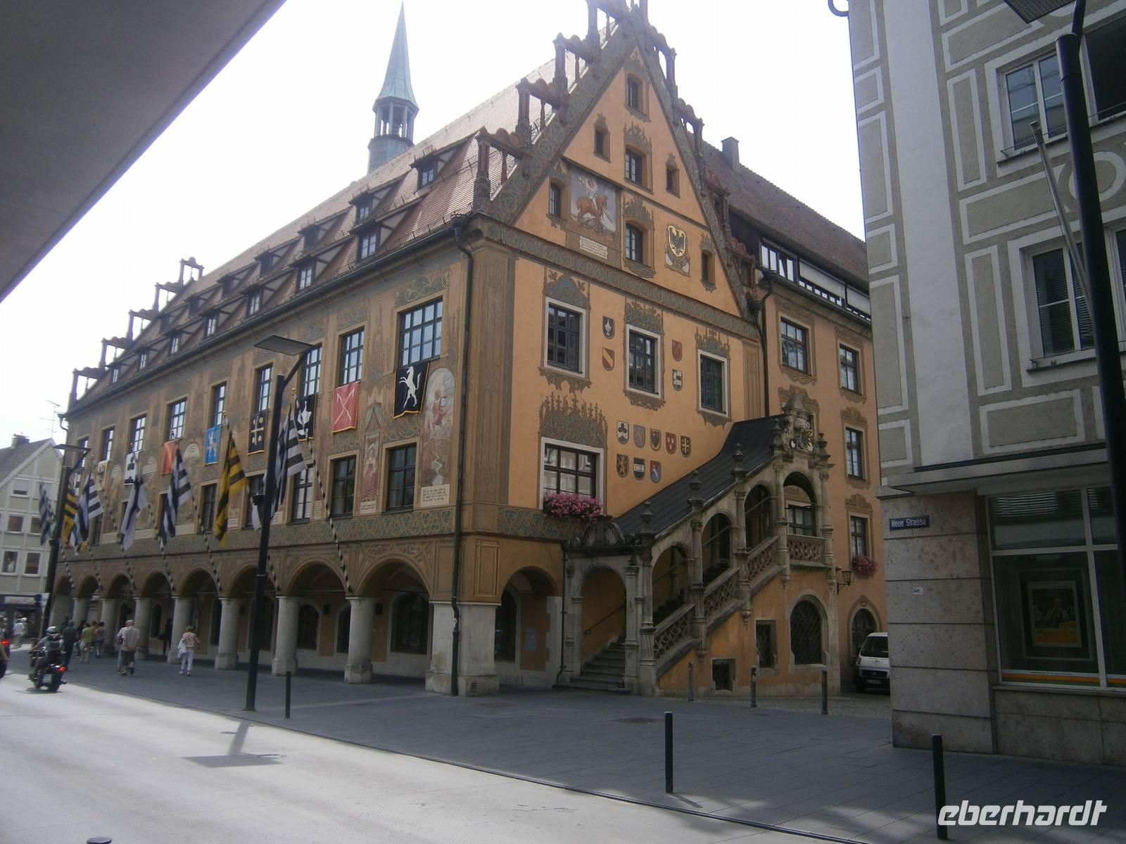 Ulm, das Alte Rathaus aus anderer Sicht