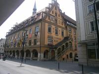 Ulm, das Alte Rathaus aus anderer Sicht