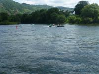 Amphibienfahrzeuge auf der Mosel