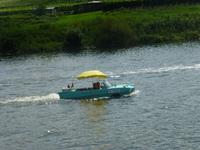 Amphibienfahrzeuge auf der Mosel