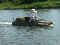 Amphibienfahrzeuge auf der Mosel