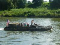 Amphibienfahrzeuge auf der Mosel