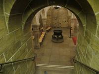 Dom St. Petri - Eingang zur romanischen Westkrypta