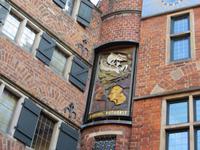 Bremen - Böttcherstraße - Uhr der Weltentdecker