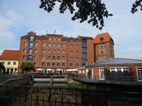 Lüneburg - Abtswasserturm, heute Hotel Bergström