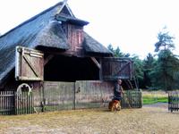 Das Tagwerk ist vollbracht - das Gatter wird zugemacht