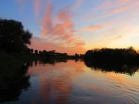 Hotel Allerhof - Abendstimmung an der Allerl