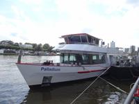 unser Schiff auf dem Main