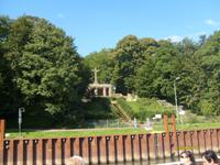 Wasserstraßenkreuz an der Weser