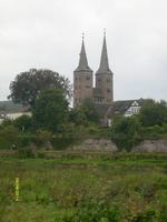 das Wahrzeichen von Höxter, die Kirche St. Kilian