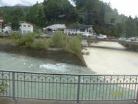 Zusammenfluss von Königseer- u. Ramsauer Ache in Berchtesgaden