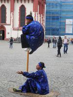 Frankfurt, Römerberg - Straßendarsteller