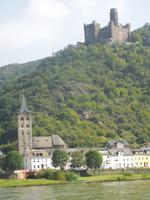 DSCN4875 - Rhein, Ehrenberg mit Burg Maus