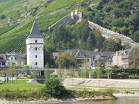 DSCN4898 - Bacharach, Weinberge und hist. Stadtmauer