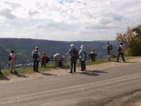 Blick auf die Mosel - Nähe Moselschleife