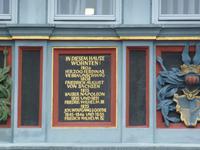 am goldenen Harnisch