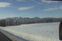 Kaiserwetter mit Blick auf den Wendelstein zur Verabschiedung