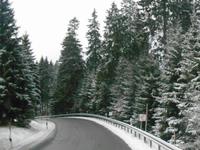 Fahrt durch das winterliche Erzgebirge