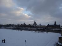 Blick auf die Dresdner Altstadt