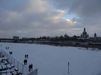 Blick auf die Dresdner Altstadt