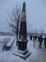 Postmeilensäule in Moritzburg