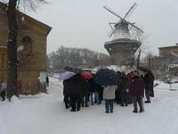 Schloss Sanssouci im Winter